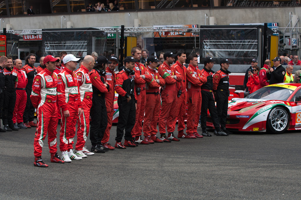 AF Corse Ferrari - Chassis: 2822  - 2012 24 Hours of Le Mans