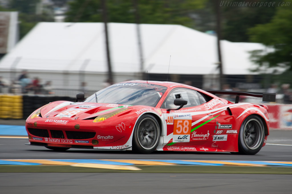 Ferrari 458 Italia GT2 - Chassis: 2834  - 2012 24 Hours of Le Mans