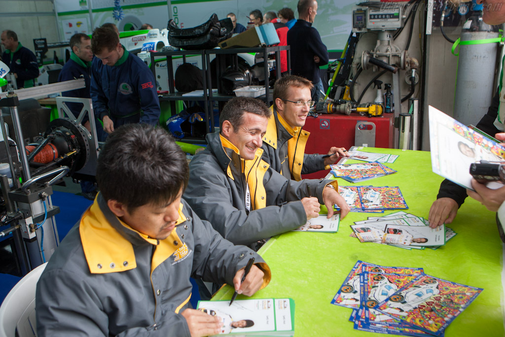 Pescarolo's Dome drivers   - 2012 24 Hours of Le Mans