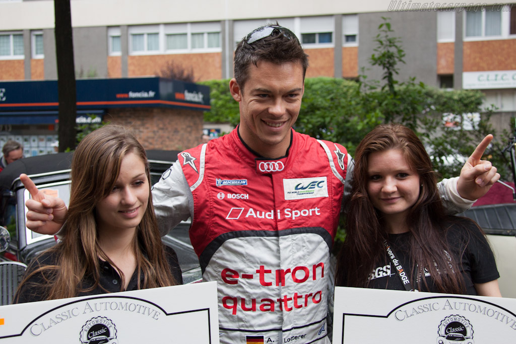 Pole-man Andre Lotterer   - 2012 24 Hours of Le Mans