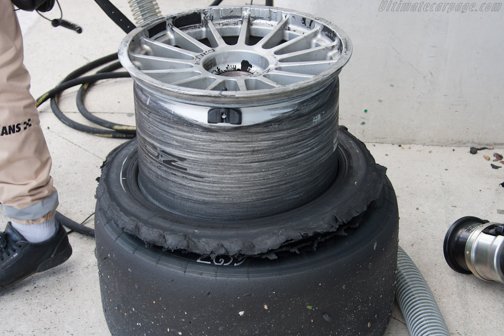 Puncture   - 2012 24 Hours of Le Mans
