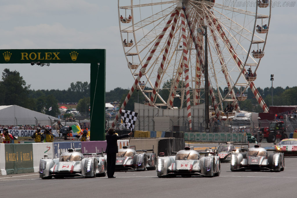 The winners - Chassis: 208  - 2012 24 Hours of Le Mans