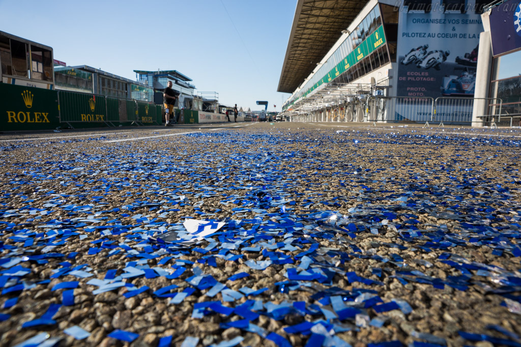 Battered remains   - 2017 24 Hours of Le Mans