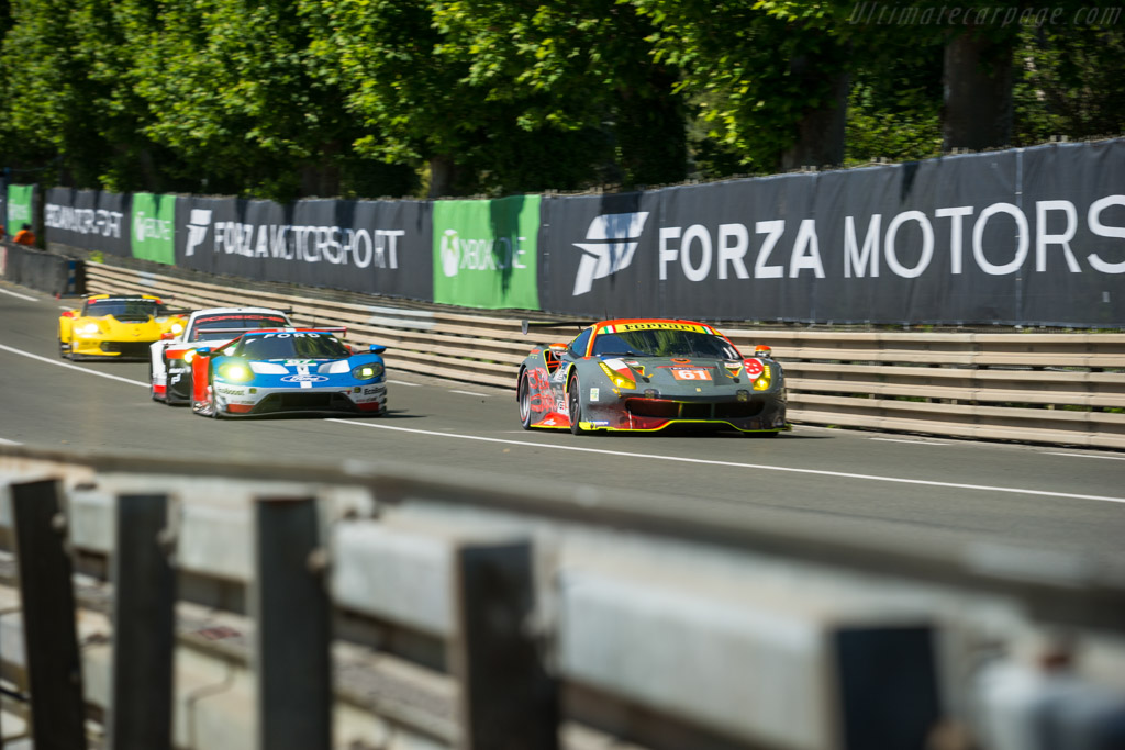 Ferrari 488 GTE - Chassis: 3806 - Entrant: Clearwater Racing - Driver: Weng Sun Mok / Keita Sawa / Matthew Griffin - 2017 24 Hours of Le Mans