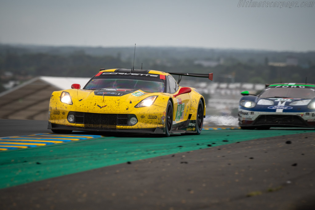 Chevrolet Corvette C7.R - Chassis: C7RGT-006 - Entrant: Corvette Racing - Driver: Oliver Gavin / Tommy Milner / Marcel Fässler - 2018 24 Hours of Le Mans