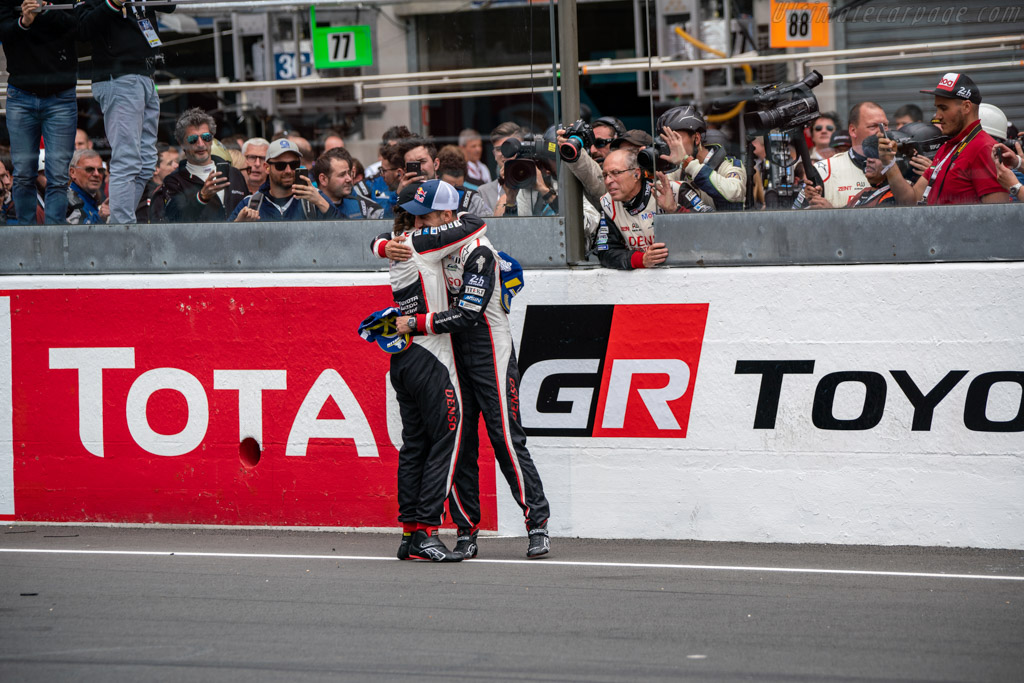 Fernando Alonso and Sebastien Buemi   - 2018 24 Hours of Le Mans