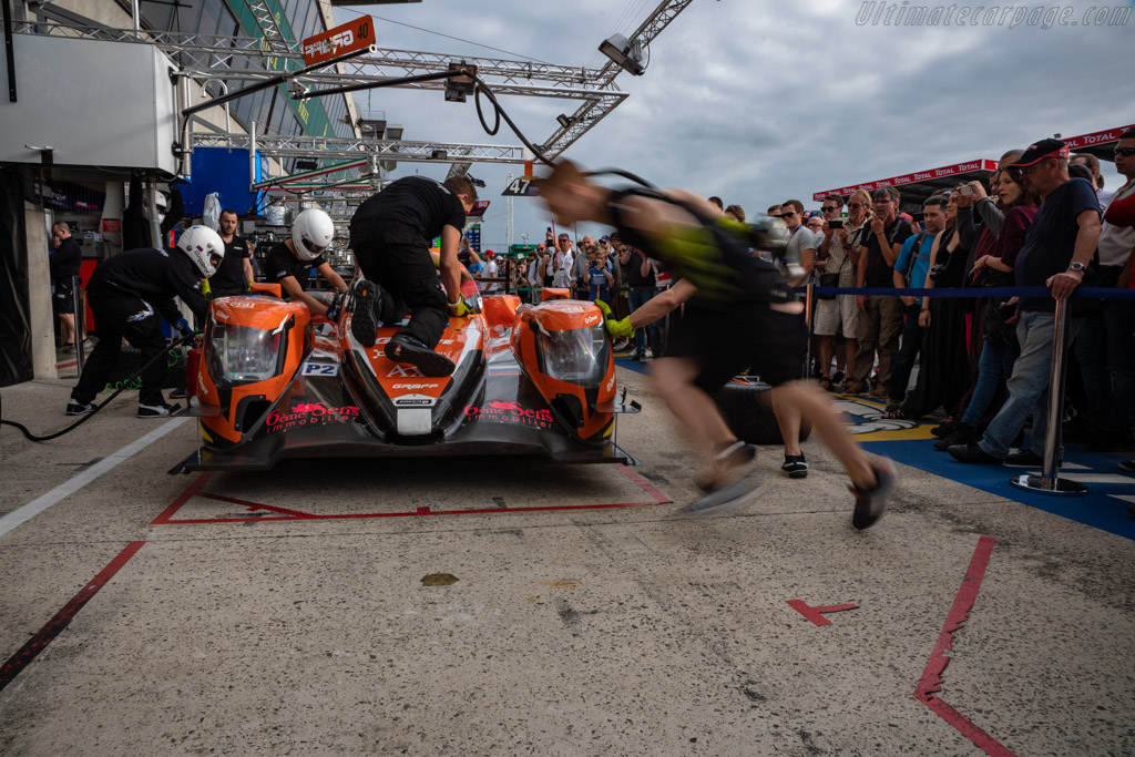 Oreca 07 Gibson - Chassis: 07-LMP2-24 - Entrant: G-Drive Racing - Driver: James Allen / Jose Gutierrez / Enzo Guibbert - 2018 24 Hours of Le Mans