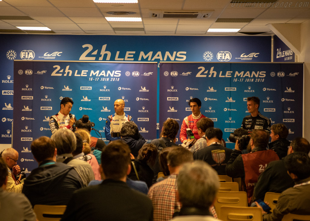 Pole press conference   - 2018 24 Hours of Le Mans