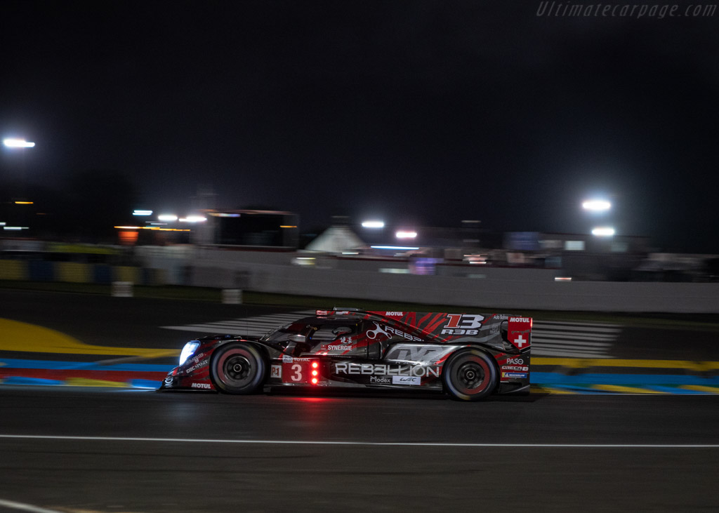 Rebellion R13 Gibson - Chassis: LMP1E-03 - Entrant: Rebellion Racing - Driver: Thomas Laurent / Mathias Beche / Gustavo Menezes - 2018 24 Hours of Le Mans