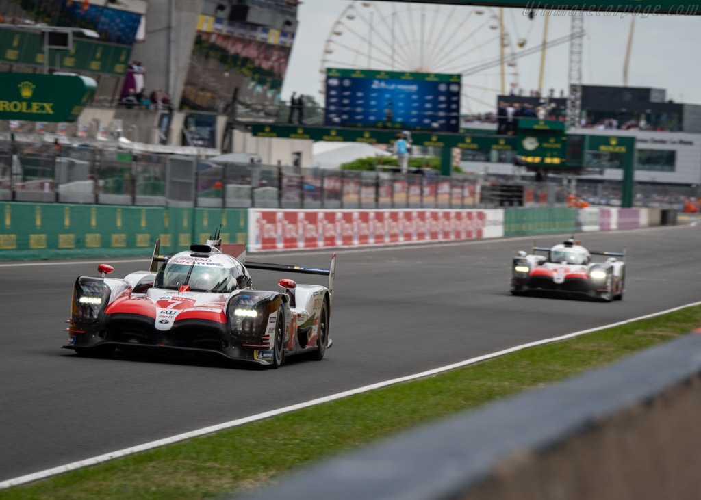 Toyota TS050 Hybrid - Chassis: 17-06 - Entrant: Toyota Gazoo Racing - Driver: Mike Conway / Kamui / Kobayashi / Jose Maria Lopez - 2018 24 Hours of Le Mans