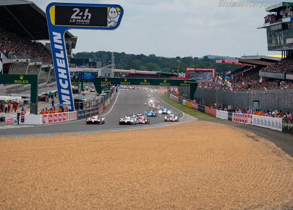 Toyota TS050 Hybrid - Chassis: 18-09 - Entrant: Toyota Gazoo Racing - Driver: Sébastien Buemi / Kazuki Nakajima / Fernando Alonso - 2018 24 Hours of Le Mans