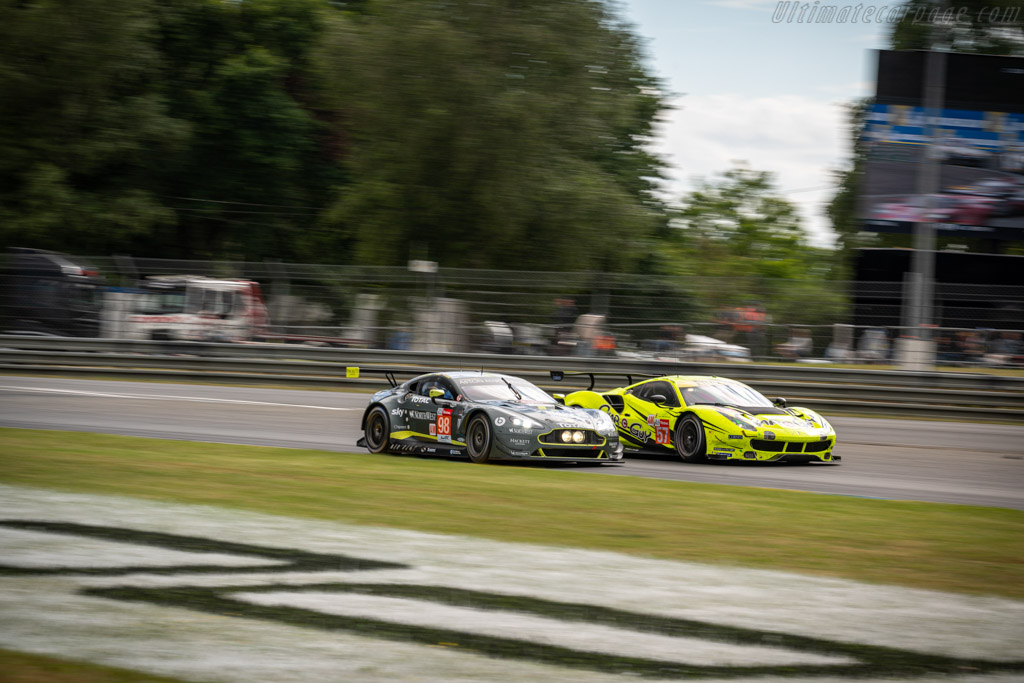 Aston Martin V8 Vantage GTE - Chassis: GTE-003 - Entrant: Aston Martin Racing - Driver: Paul Dalla Lana / Pedro Lamy / Mathias Lauda - 2019 24 Hours of Le Mans