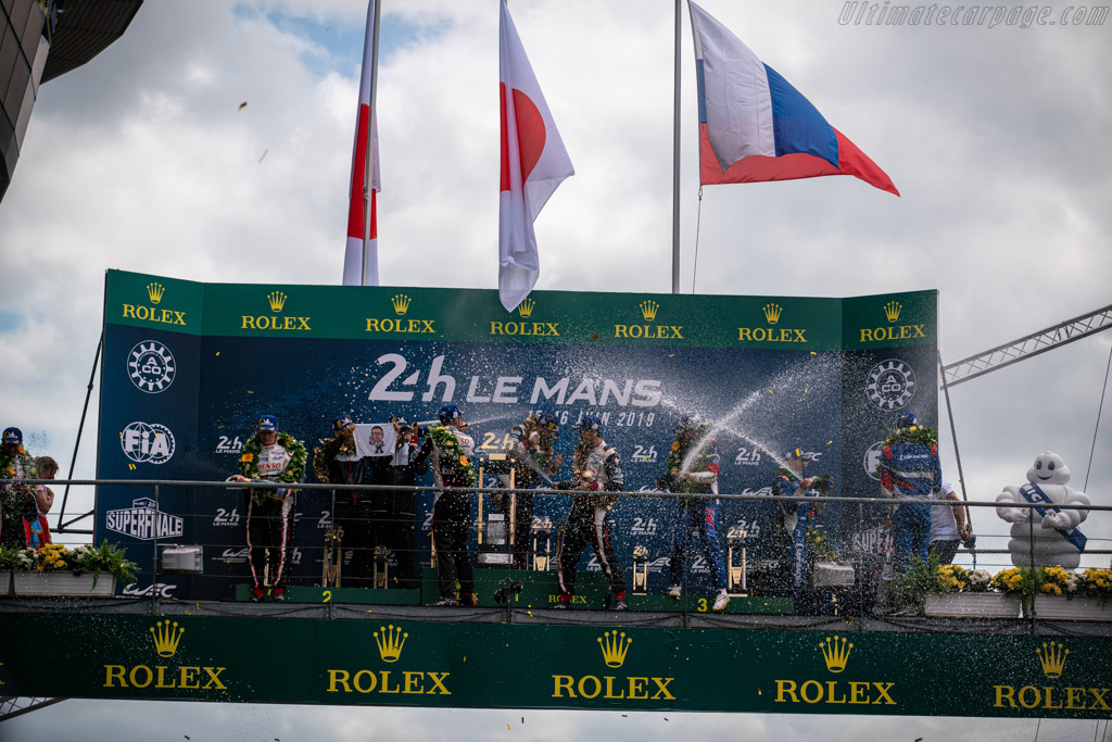 The Podium   - 2019 24 Hours of Le Mans
