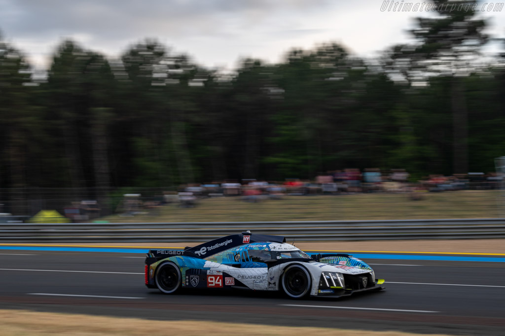 Peugeot 9X8 - Chassis: 08 - Entrant: Peugeot TotalEnergies - Driver: Loïc Duval / Gustavo Menezes / Nico Müller - 2023 24 Hours of Le Mans