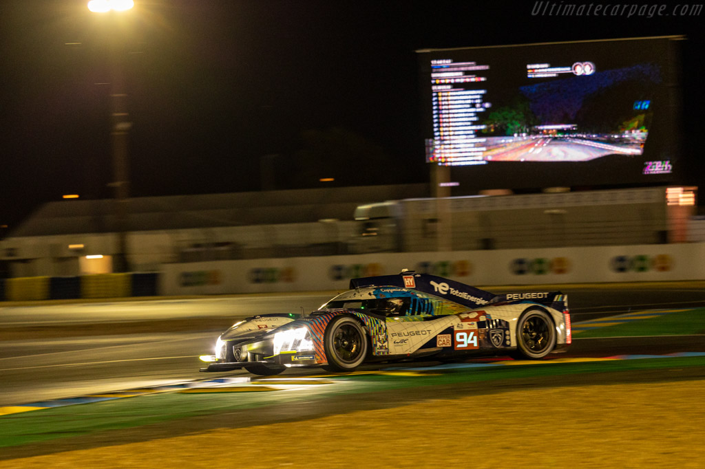 Peugeot 9X8 - Chassis: 08 - Entrant: Peugeot TotalEnergies - Driver: Loïc Duval / Gustavo Menezes / Nico Müller - 2023 24 Hours of Le Mans