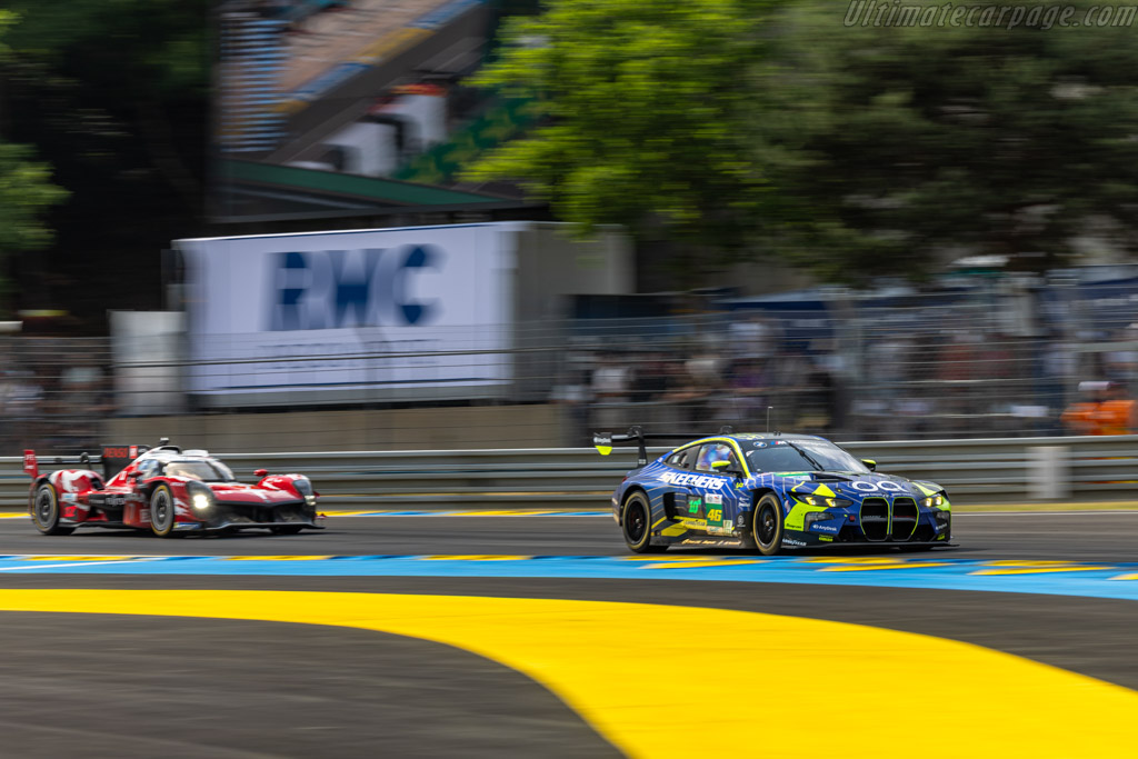 BMW M4 LMGT3 - Chassis: 22-001 - Entrant: Team WRT - Driver: Ahmad Al Harthy / Valentino Rossi / Kelvin Van Der Linde - 2025 24 Hours of Le Mans
