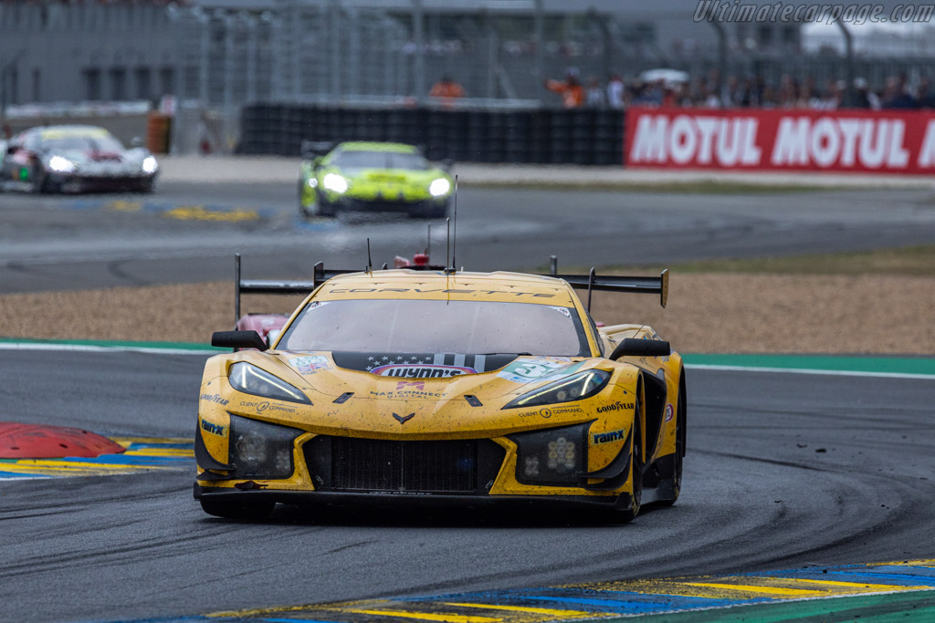 Chevrolet Corvette LMGT3.R - Chassis: C8Z06GT3.R-008 - Entrant: TF Sport - Driver: Ben Keating / Jonny Edgar / Daniel Juncadella - 2025 24 Hours of Le Mans