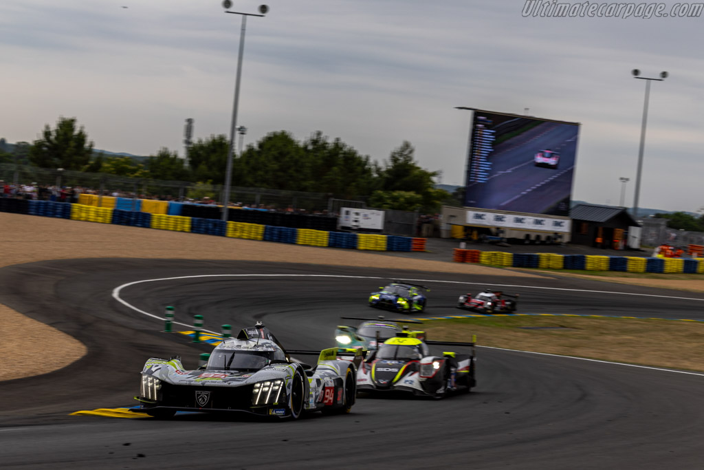 Peugeot 9X8 - Chassis: 14 - Entrant: Peugeot TotalEnergies - Driver: Loïc Duval / Malthe Jakobsen / Stoffel Vandoorne - 2025 24 Hours of Le Mans