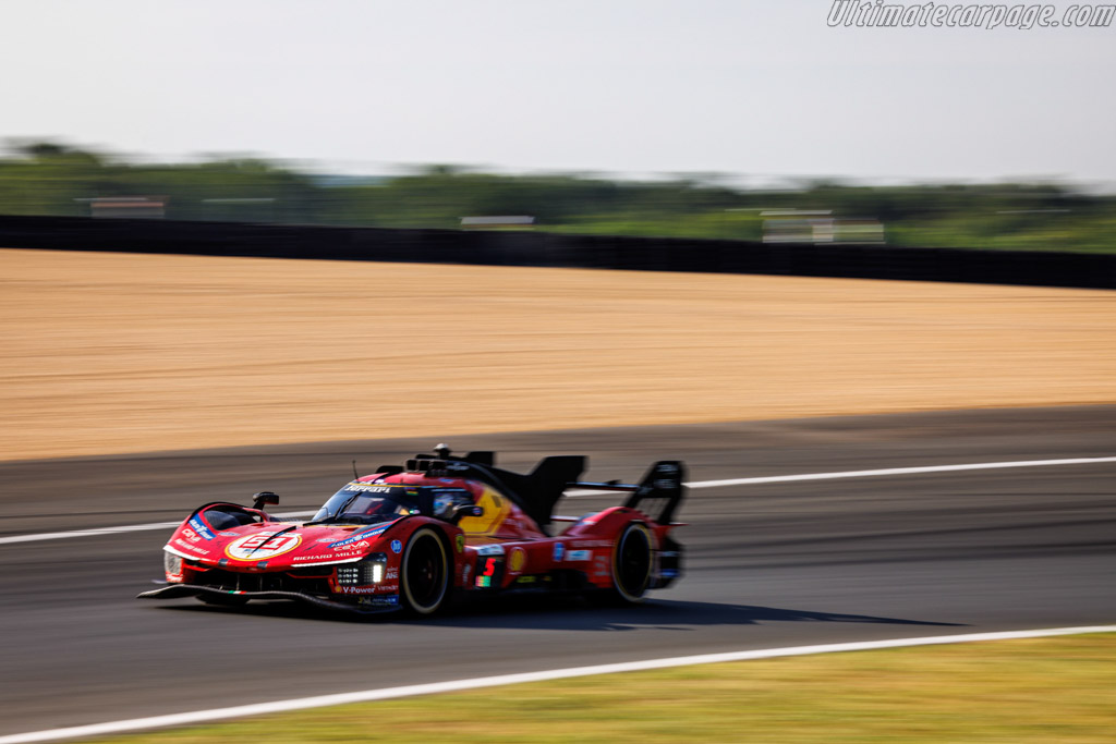 Ferrari 499P - Chassis: 12 48P - Entrant: Ferrari AF Corse - Driver: Alessandro Pier Guidi / James Calado / Antonio Giovinazzi - 2026 24 Hours of Le Mans