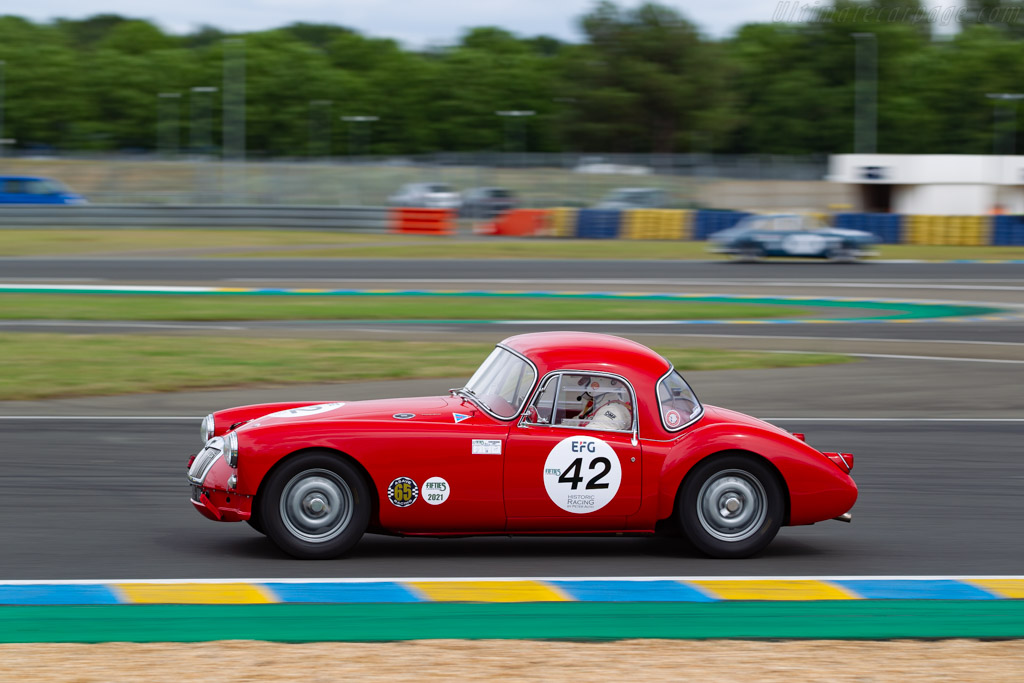 MG A 1600 Twin Cam Coupe - Chassis: Yd13/1552 - Driver: Nicolas Chalanset - 2021 Historic Racing by Peter Auto