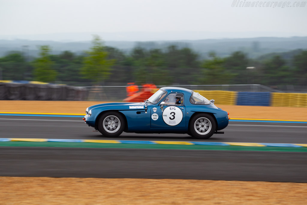 TVR Grantura Mk III - Chassis: 9692 - Driver: Georges Rocchietta / Charles Edouard Rousseau - 2021 Historic Racing by Peter Auto
