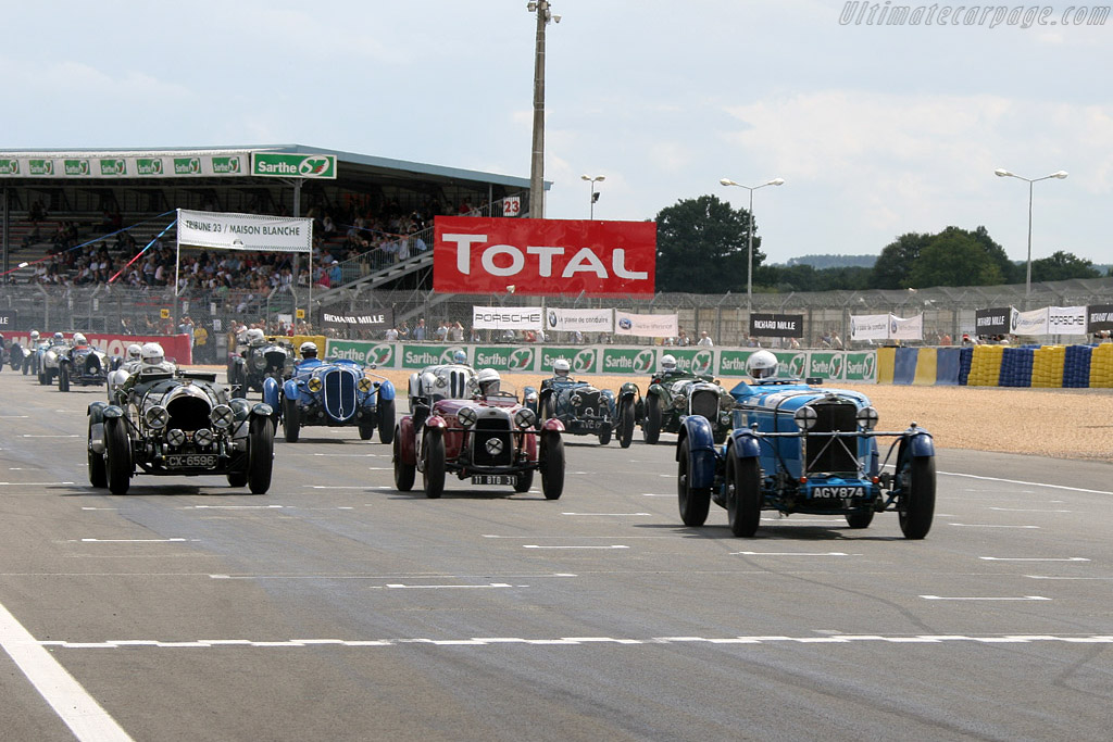 Off they go   - 2008 Le Mans Classic