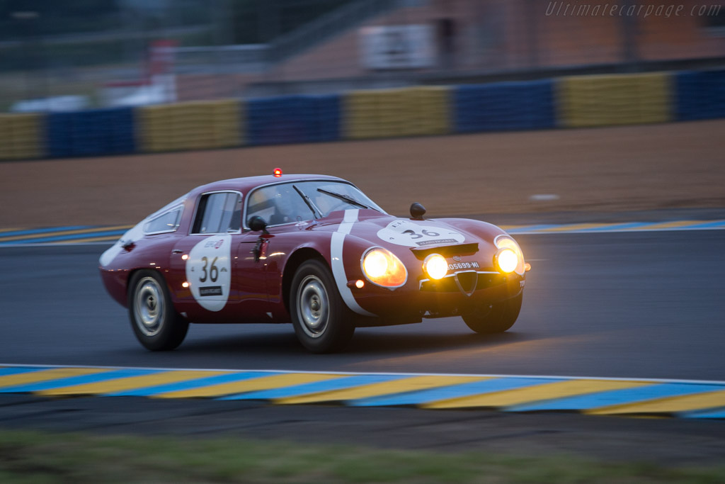 Alfa Romeo TZ - Chassis: AR10511 750006 - Driver: Claudio Scalise / Martin Sucari - 2014 Le Mans Classic