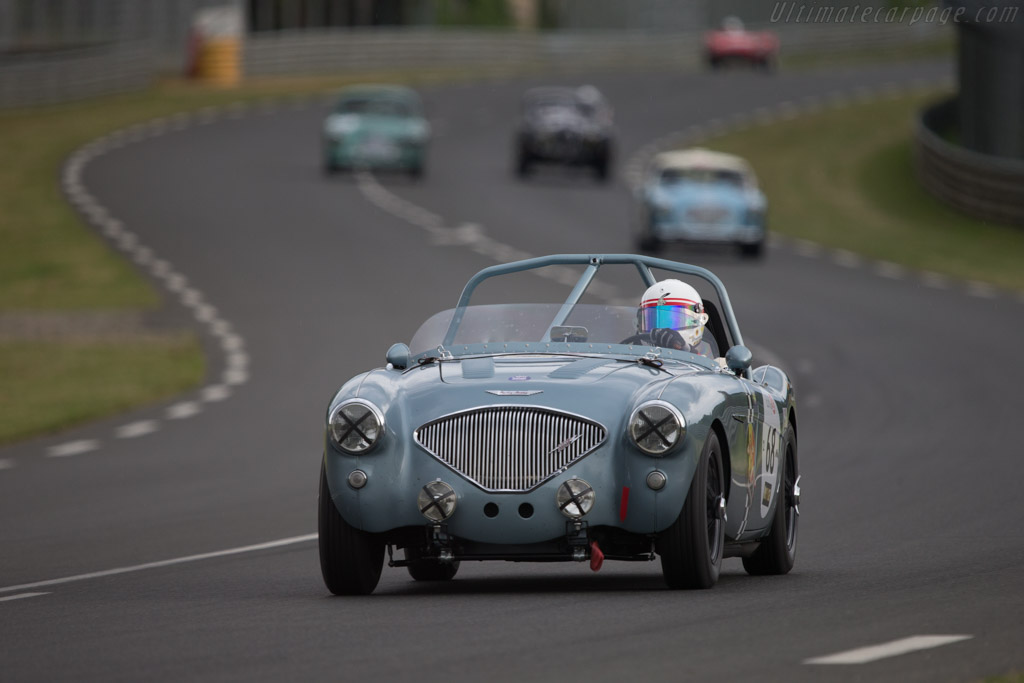 Austin Healey 100 M  - Driver: Olivier Blanpain / Vincent Janssens - 2014 Le Mans Classic