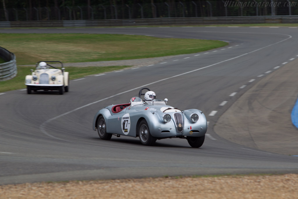 Jaguar XK 120 - Chassis: 674298 - Driver: Siamak Siassi / Alexis de Beaumont / Wolfgang Kaufman - 2014 Le Mans Classic