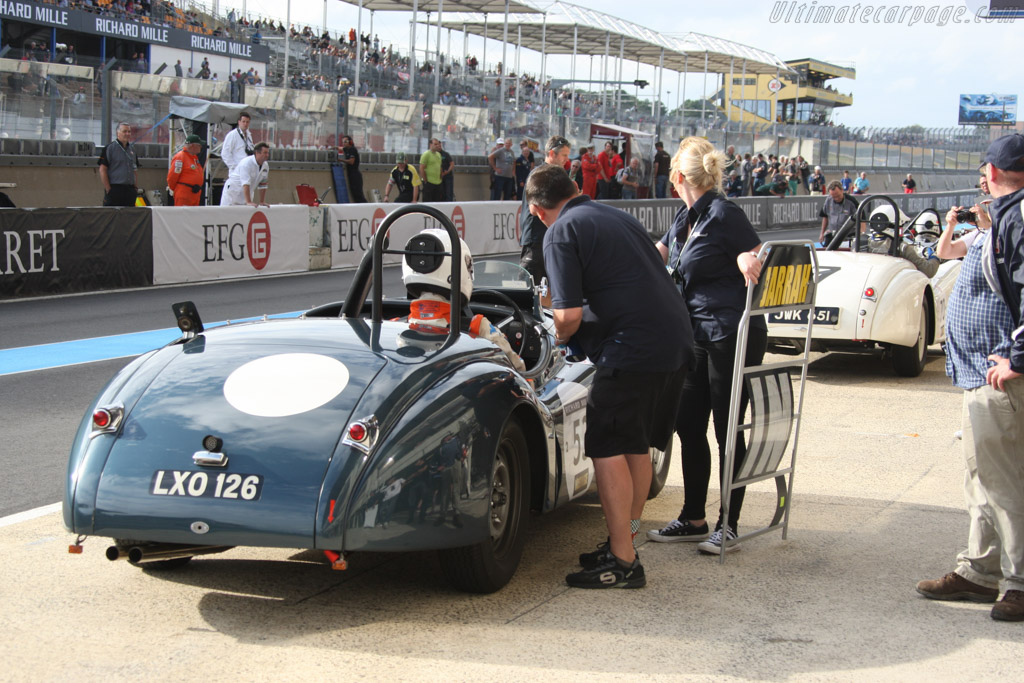 Jaguar XK 120 - Chassis: 660578 - Driver: Jarrah Venables - 2014 Le Mans Classic