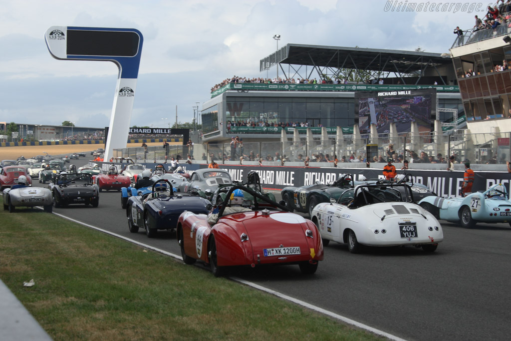Jaguar XK 120 - Chassis: 670501 - Driver: Wolfgang Kurth / Klaus Reichle - 2014 Le Mans Classic
