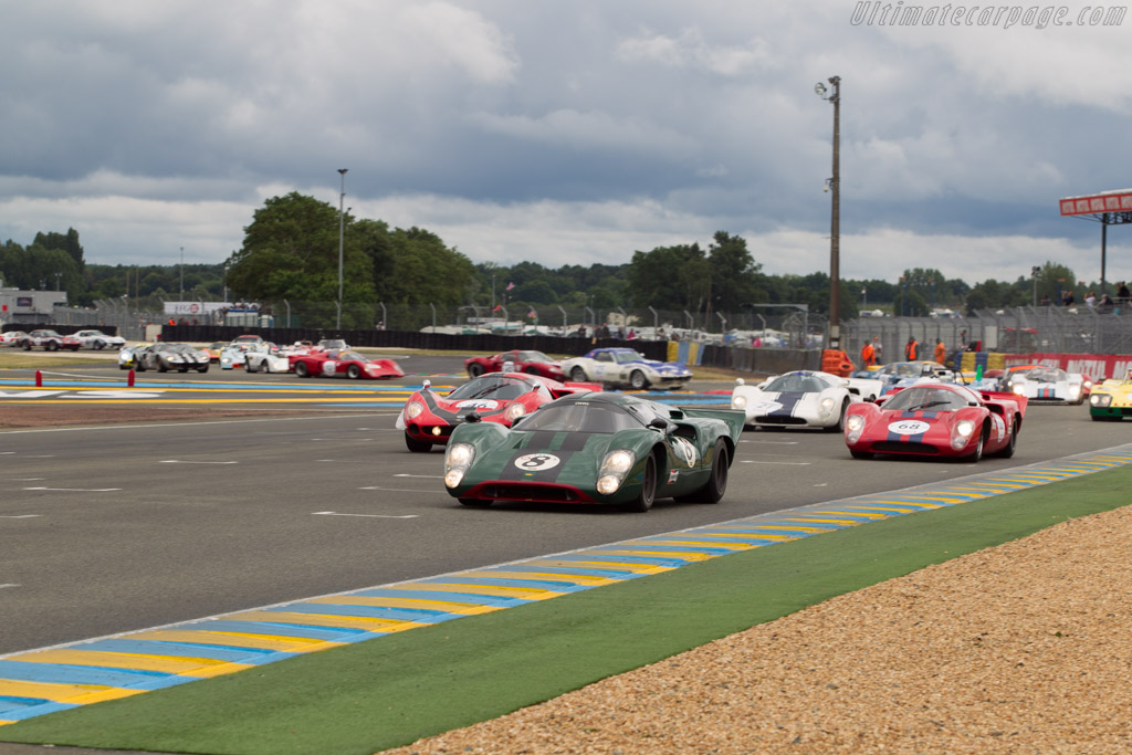 Lola T70 Mk3b Coupe - Chassis: SL76/147 - Driver: David Hart - 2014 Le Mans Classic