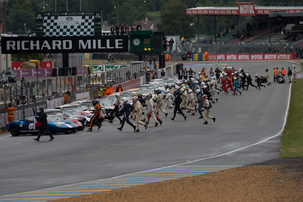 Off they go   - 2014 Le Mans Classic