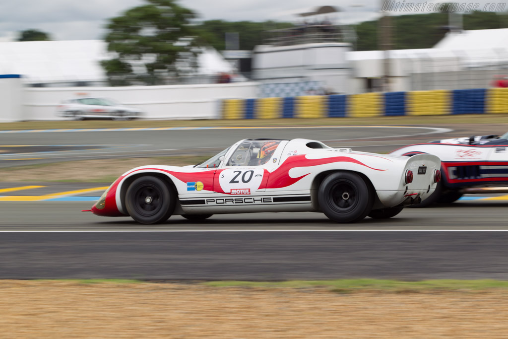 Porsche 910 - Chassis: 910-022 - Driver: Francois Perrodo / Emmanuel Collard - 2014 Le Mans Classic