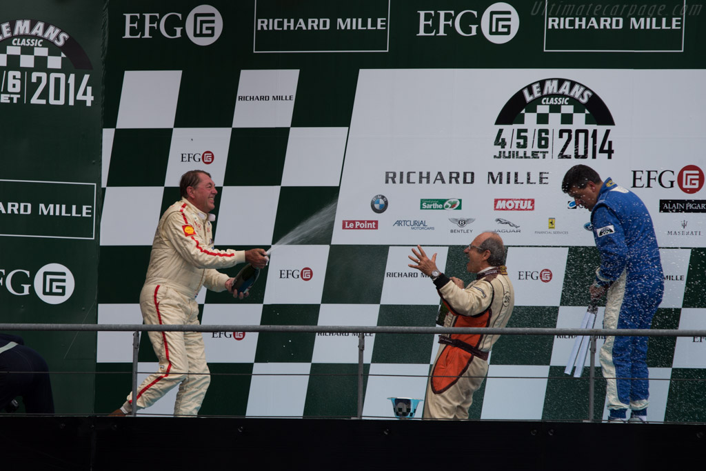 The winners   - 2014 Le Mans Classic