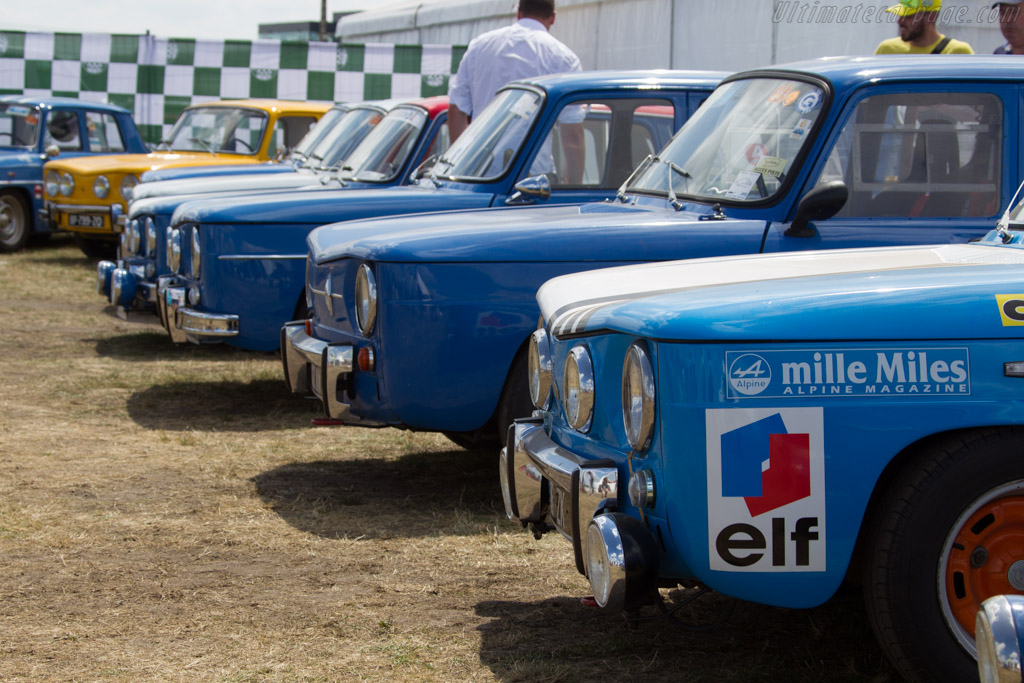 Renault 8 Gordinis   - 2016 Le Mans Classic