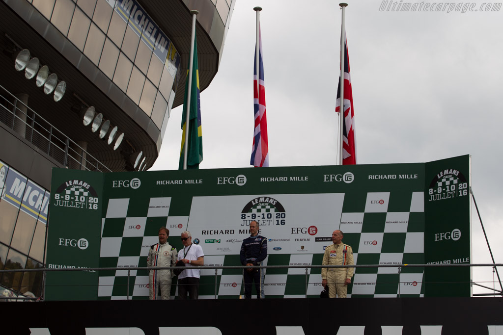 The winners   - 2016 Le Mans Classic