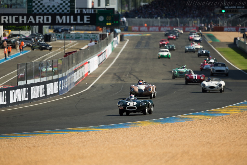 Welcome to Le Mans - Chassis: XKD 505 - Driver: Andy Wallace - 2016 Le Mans Classic