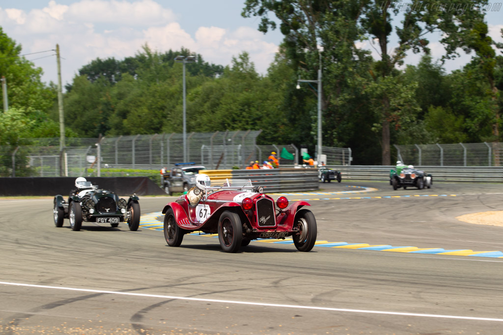 Alfa Romeo 8C 2300 Zagato  - Driver: Daniel Ghose / Laurent Philippe - 2018 Le Mans Classic