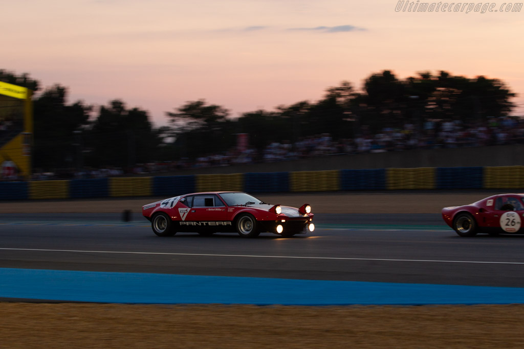 DeTomaso Pantera GRIV - Chassis: 02263 - Driver: Eric Broutin / Pierre-Arnaud de Lacharriere - 2018 Le Mans Classic