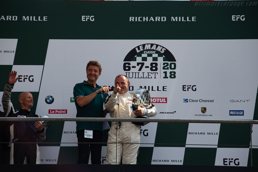 The Podium   - 2018 Le Mans Classic