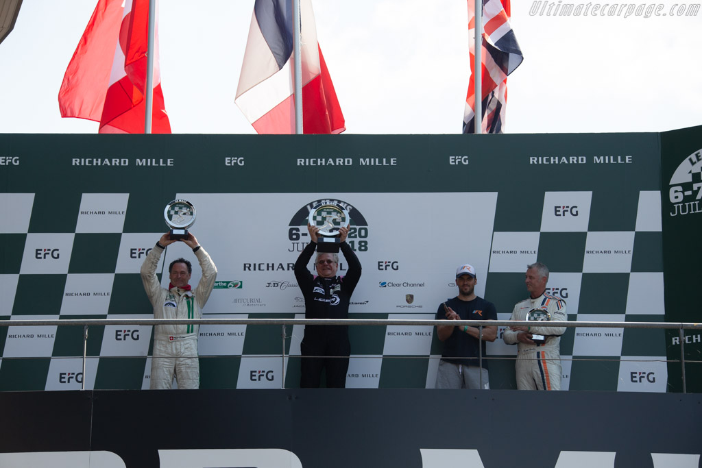 The Podium   - 2018 Le Mans Classic