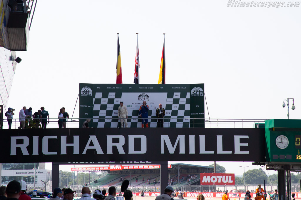 The Podium   - 2018 Le Mans Classic