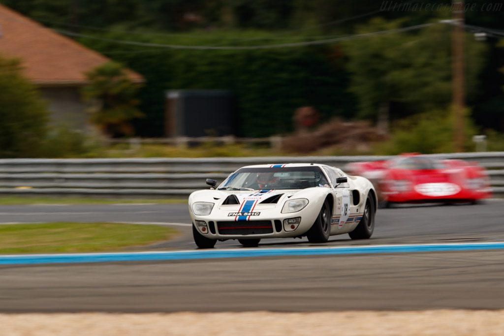 Ford GT40 (C)  - Driver: Michael Birch / Gareth Burnett - 2022 Le Mans Classic