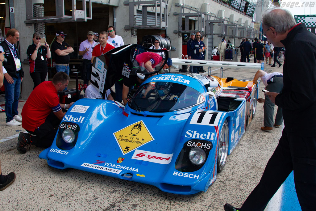Porsche 962 CK6 - Chassis: CK6-06/02 - Driver: Nicolas D'Ieteren - 2022 Le Mans Classic