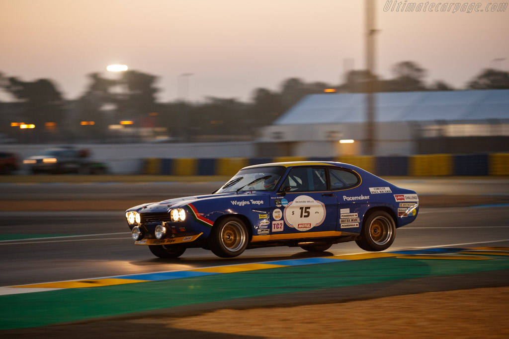 Ford Capri 2600 RS - Chassis: GCECML55327 - Driver: Simon Evans / Joe Twyman - 2023 Le Mans Classic
