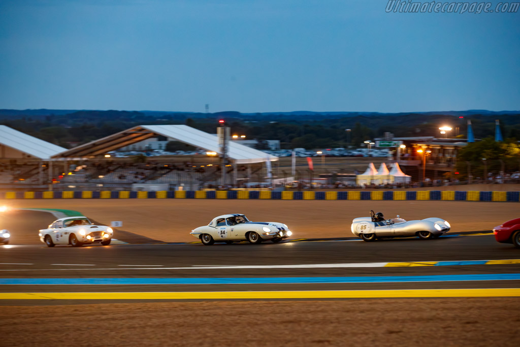 Jaguar E-Type  - Driver: Gregor Fisken / Christoff Cowens - 2025 Le Mans Classic