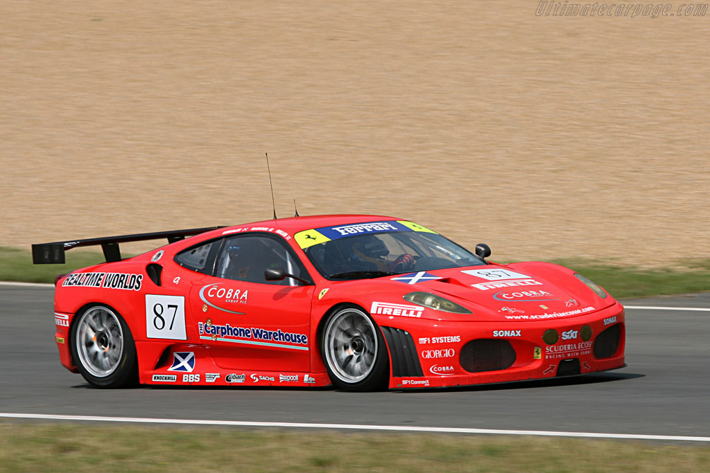 Ferrari F430 GTC - Chassis: 2418 - Entrant: Scuderia Ecosse - 2007 24 Hours of Le Mans Preview