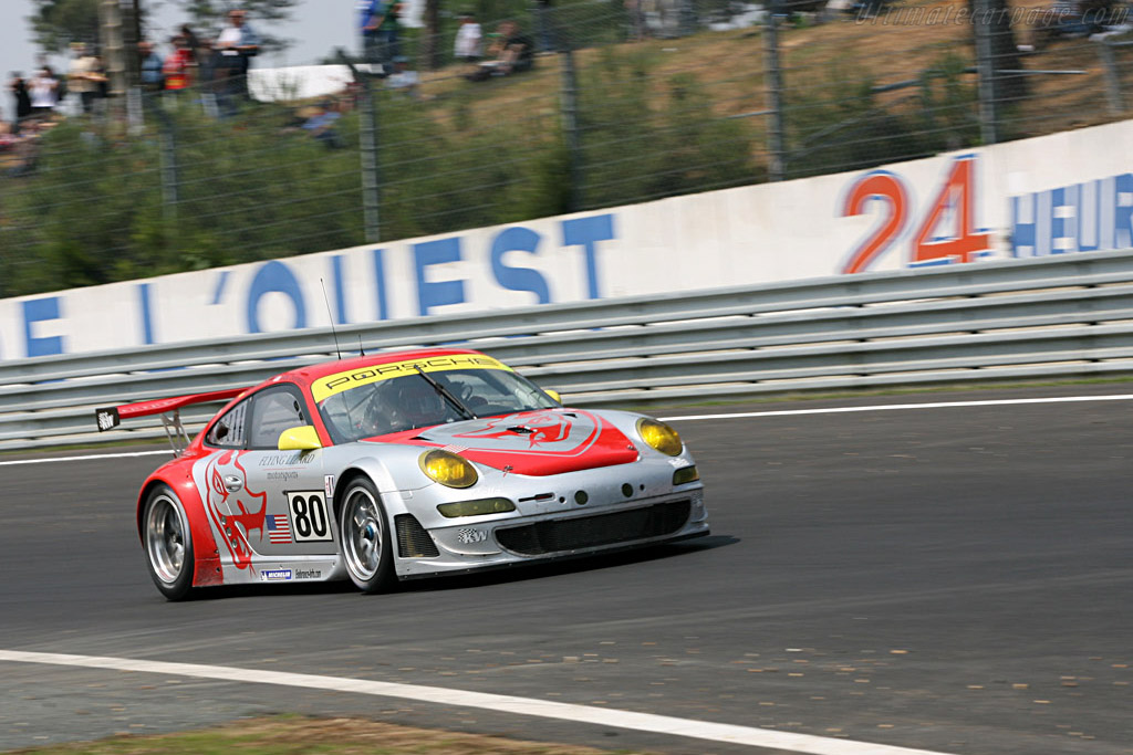 Porsche 997 GT3 RSR - Chassis: WP0ZZZ99Z7S799913 - Entrant: Flying Lizard Motorsport - 2007 24 Hours of Le Mans Preview