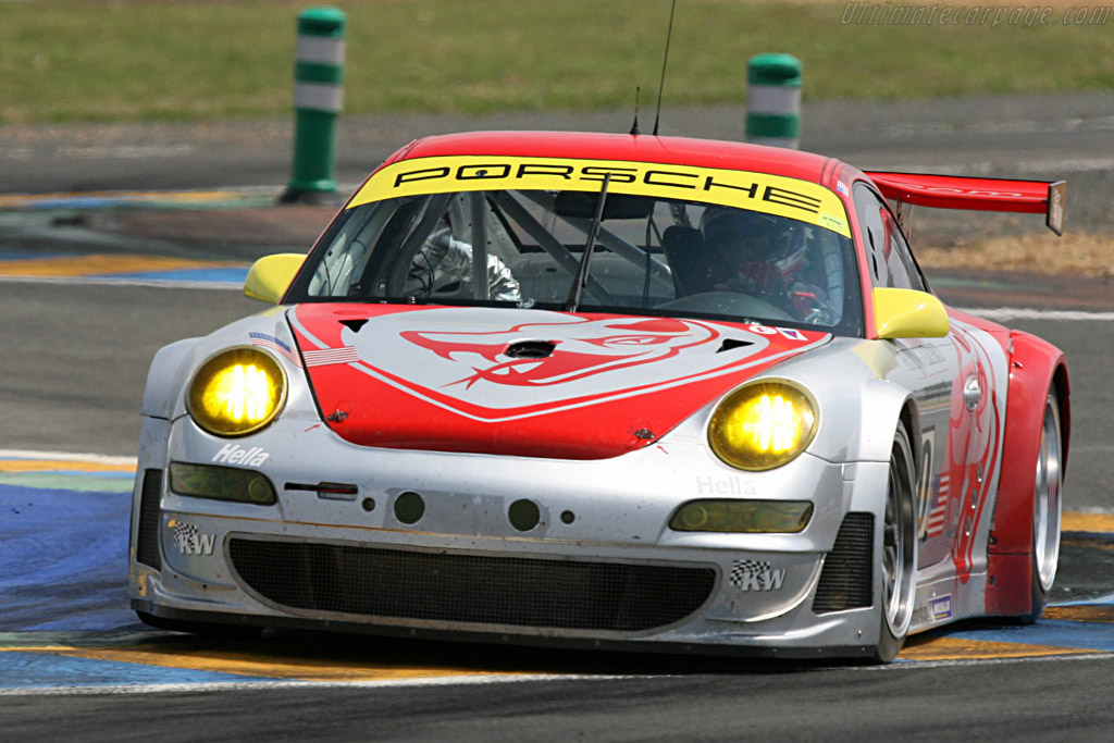 Porsche 997 GT3 RSR - Chassis: WP0ZZZ99Z7S799913 - Entrant: Flying Lizard Motorsport - 2007 24 Hours of Le Mans Preview